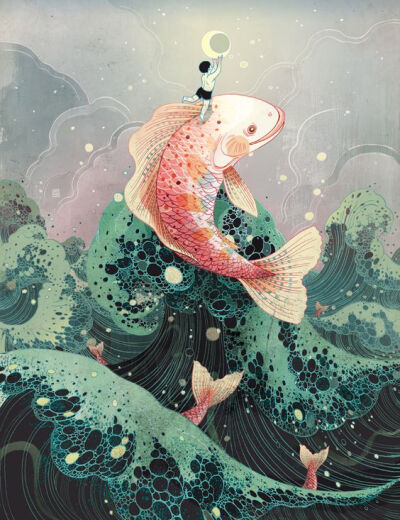 来自中国香港的插画家Victo Ngai（Ngai Chuen Ching）绘画作品一组 | /www.victo-ngai.com/