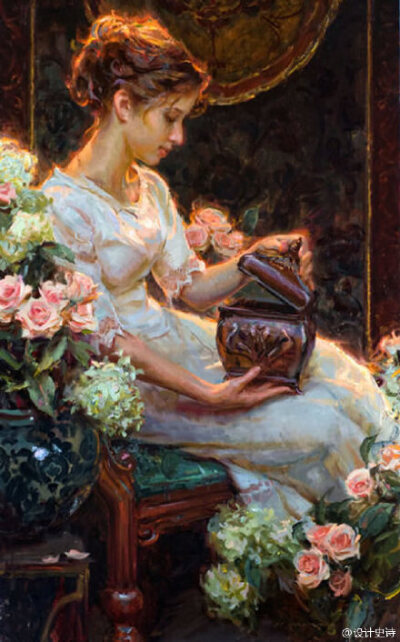 美国当代艺术家 Daniel F.Gerhartz 绘画作品