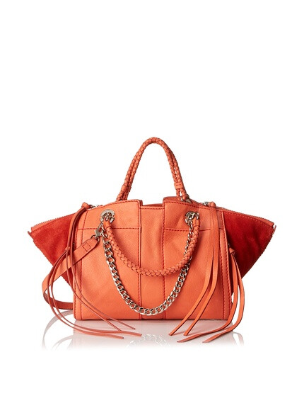 Ramy Brook Camile Mini Satchel, Coral