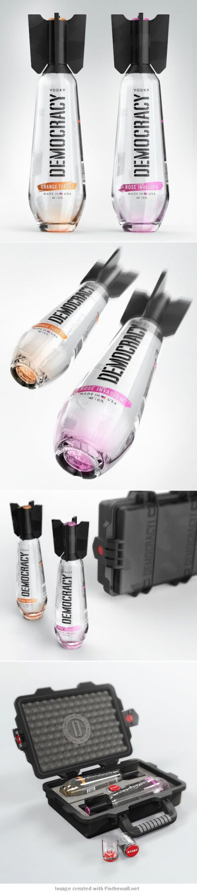 DEMOCRACY Vodka (Concept) Agency: STUDIOIN Designers: Arthur Schreiber, Galya Akhmetzyanova 3D: Maxim Kuliko: