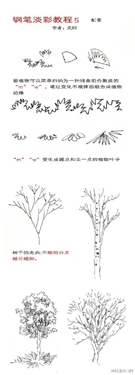 分享一篇关于钢笔 、写生、 画画、 设计小技法，转需收藏~更多实用技能请关注我~#技能小百科#