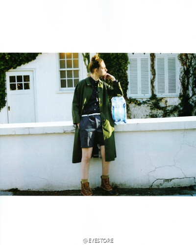 spring looks , 长风衣 X 短裤 . from cluel magazine