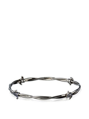 Stephen Webster 1/3-Cttw. Blue Sapphire Large Barb Wire Bangle