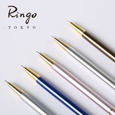 Ringo/日本进口OHTO超级细金属杆圆珠笔0.5 mm 多色手帳文具