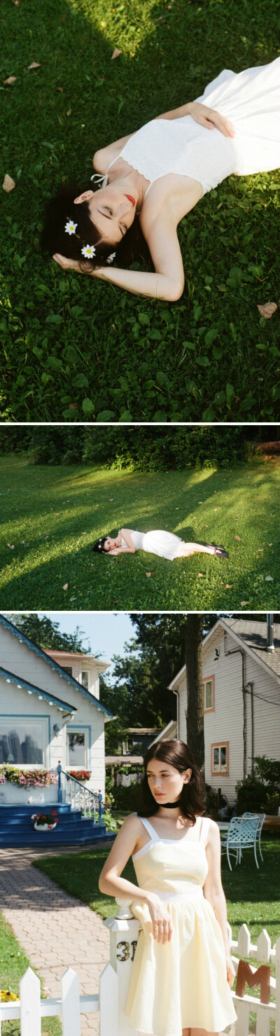 夏日的各式连衣裙，来自加拿大的复古女装品牌act three 2016 spring/summer lookbook