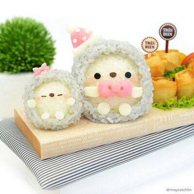 Kawaii Bento by Maysatch Lin - Hedgehog:
