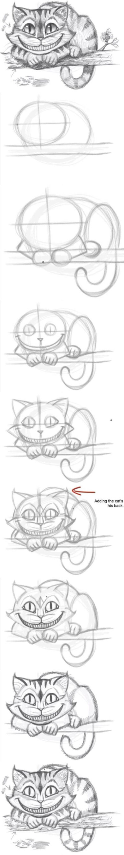 Today's Drawing Class 101: Cartoons and animations || DIY Easily Draw the Cheshire Cat Tutorial LIKE Us on Facebook ==&amp;gt; https://www.facebook.com/UsefulDiy: