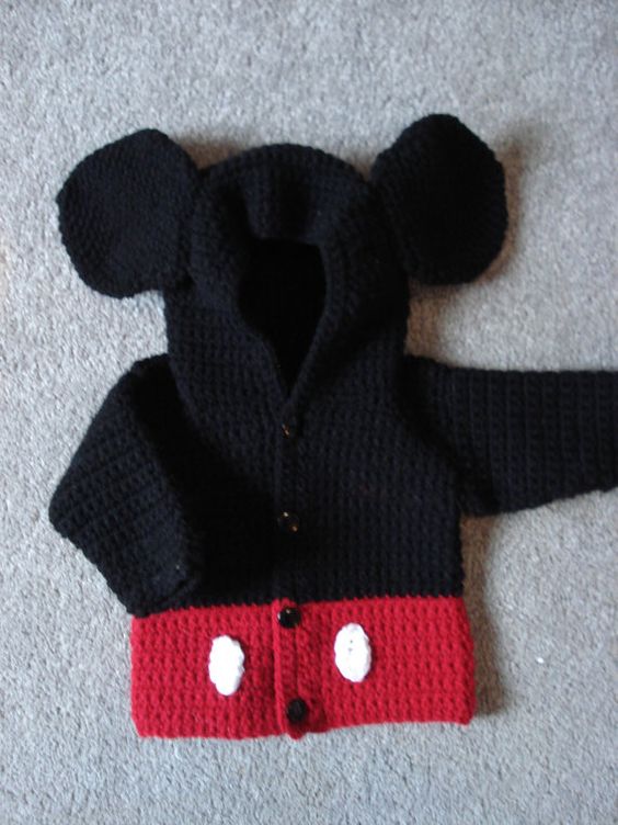 Mickey Mouse crochet pattern: