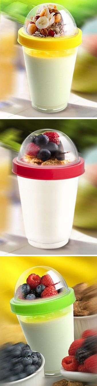 Yogurt-to-Go Cup ♥ L.O.V.E. #breakfast #healthy: