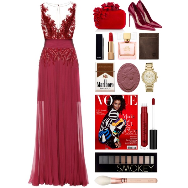 A fashion look from May 2016 featuring red sequin dress, miu miu shoes and red handbags. Browse and shop related looks.