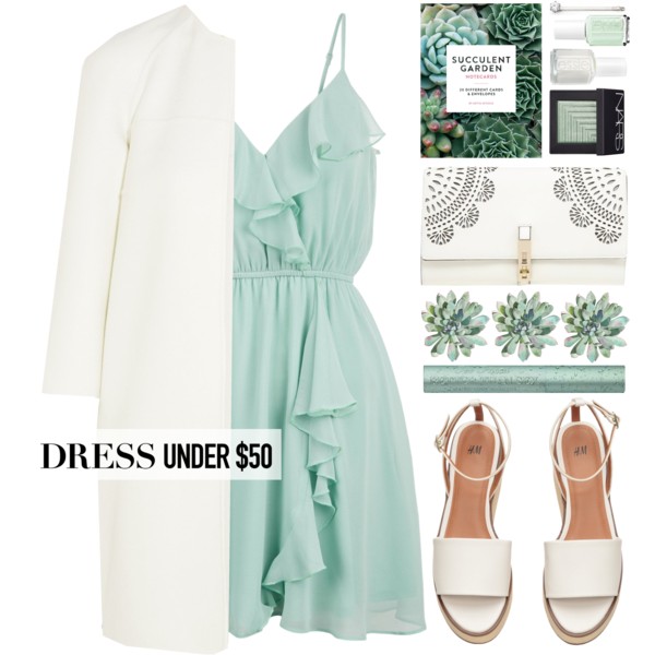 #DressUnder50 Created in the Polyvore iPhone app. http://www.polyvore.com/iOS