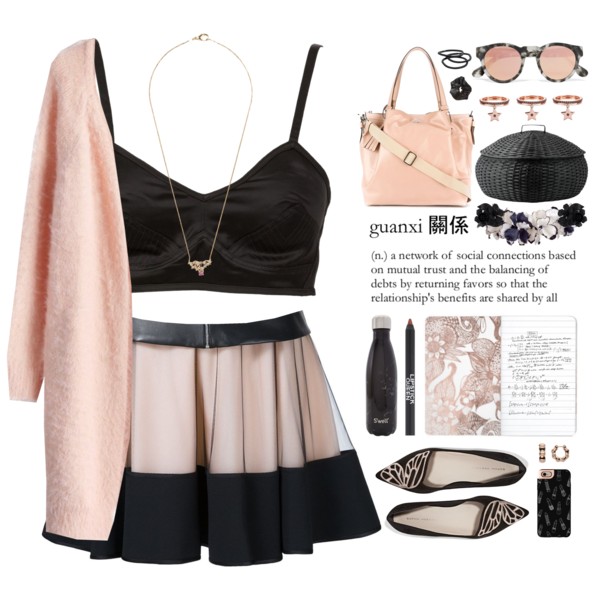 Inspired by one of the pantone spring 2016 colors: rose quartz! #rosequartz #casual #spring #pantone #2016