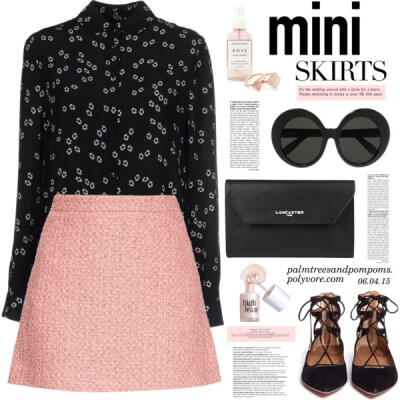 Show off your legs in a cute new mini skirt. Style a head-to-toe look featuring your favorite new skirt. #miniskirt