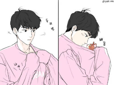 EXO吴世勋fanart手绘插画by.ghdtl_xo