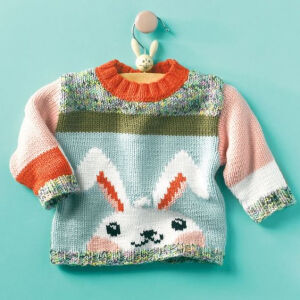 Knitting Pattern Rabbit Sweater: