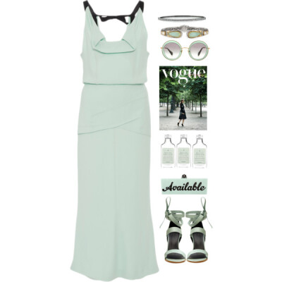 #mint #cocktaildress