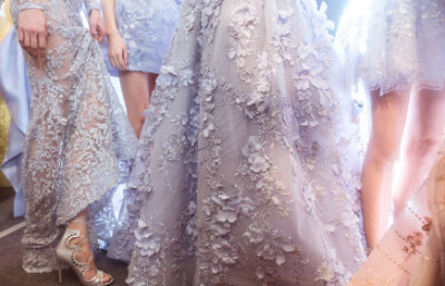 Zuhair Murad Haute Couture ss 2016 Backstage｜仙女自带光环～