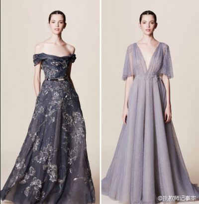 Marchesa Resort 2017｜以95年美国电影《赌城风云》为灵感，打造纸醉金迷的夜生活派对造型，浮夸华丽也优雅迷人…#挑款师记事本#