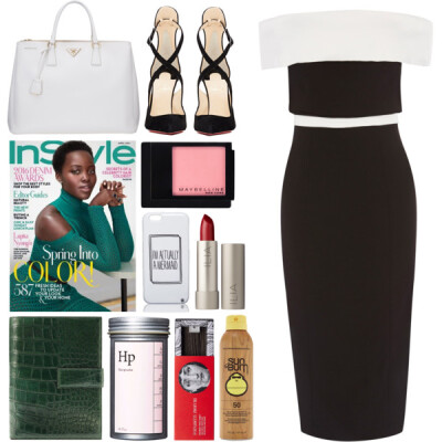 A fashion look from June 2016 featuring little black dresses, christian louboutin shoes and prada purses. Browse and shop related looks.