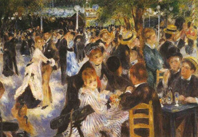 雷诺阿 (皮耶尔·奥古斯特·雷诺阿 Pierre-Auguste Renoir, 1841-1919) 法国印象画派的著名画家、雕刻家。最初与印象画派运动联系密切。他的早期作品是典型的记录真实生活的印象派作品，充满了夺目的光彩。然而到了（1…