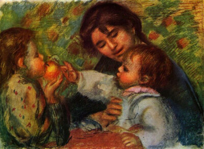 雷诺阿 (皮耶尔·奥古斯特·雷诺阿 Pierre-Auguste Renoir, 1841-1919) 法国印象画派的著名画家、雕刻家。最初与印象画派运动联系密切。他的早期作品是典型的记录真实生活的印象派作品，充满了夺目的光彩。然而到了（1…