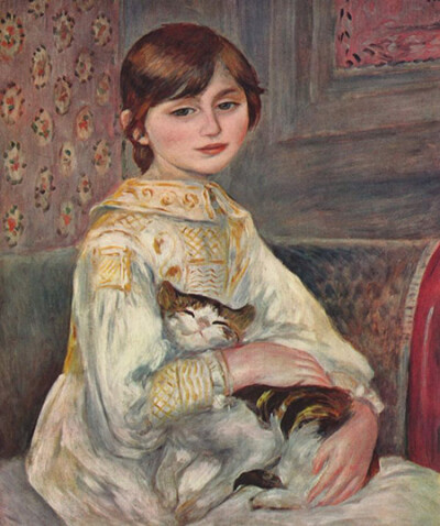 雷诺阿 (皮耶尔·奥古斯特·雷诺阿 Pierre-Auguste Renoir, 1841-1919) 法国印象画派的著名画家、雕刻家。最初与印象画派运动联系密切。他的早期作品是典型的记录真实生活的印象派作品，充满了夺目的光彩。然而到了（1…