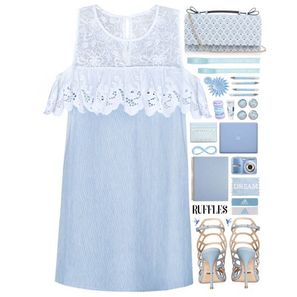 For more organized sets, please follow my friend @chantellehofland! I'm sorry for not being so active these days, will try to like and comment on your wonderful sets! xx #ruffles #dress #blue #polyvorecontest @polyvore-editorial @polyvore 4 Julho 2016, 1:12 pm