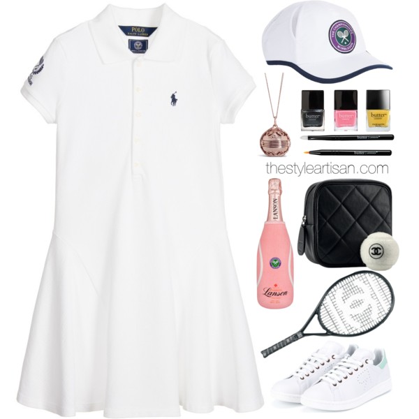 #tennisstyle #wimbledon @polyvore @polyvore-editorial