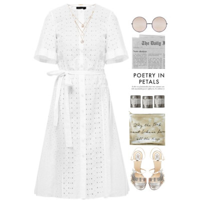 #shirtdress #cutedress #pale #metallicsandals