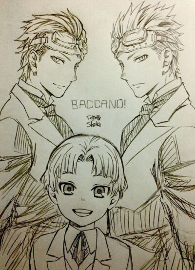 #Baccano！#漫画作者藤本新太的摸鱼