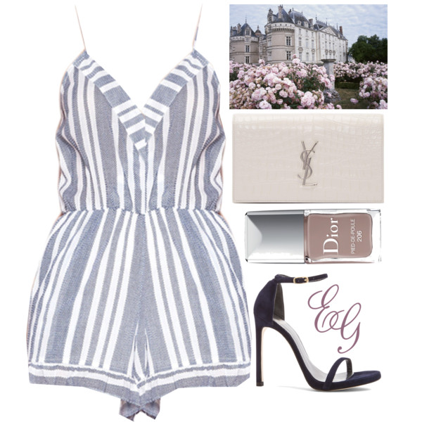 #theweeknd #earnedit #ysl #saintlaurent #Dior #playsuit #heels #white #Blue #navy #violet #luxury #Summer #summer2016 #summerlook #summeroutfit