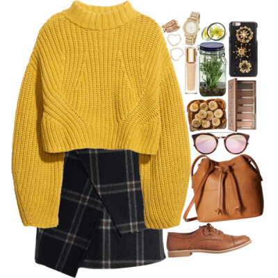 A fashion look from July 2016 featuring cropped sweater, asymmetrical skirts and vegan shoes. Browse and shop related looks.