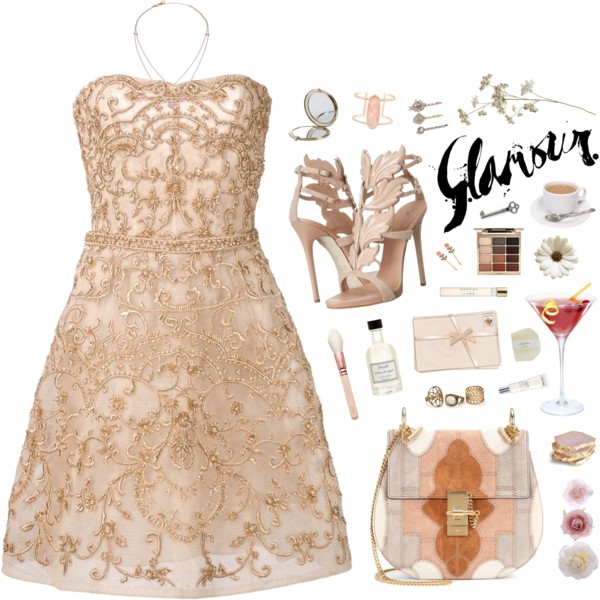 #formal #floralprint #dressy #dress #fancy #datenight #girly #neutral #pinkandgold