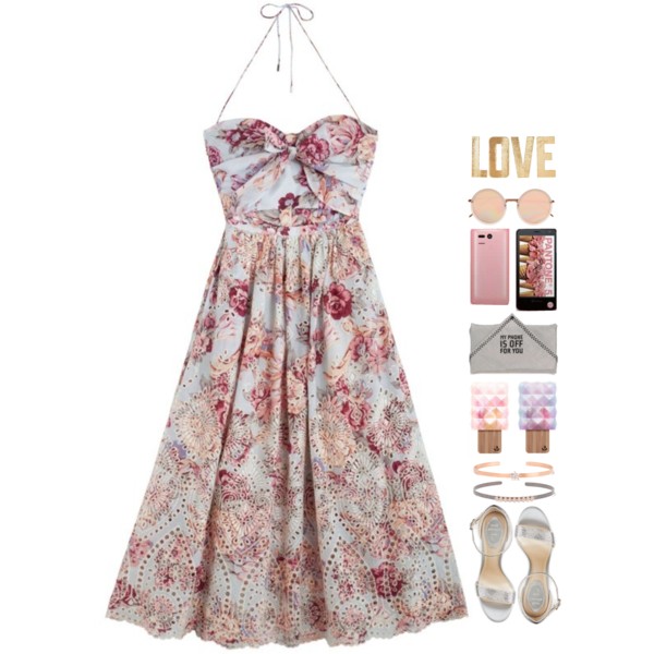 #halterdresses #bonadrag #romantic #floralprint #floraldress