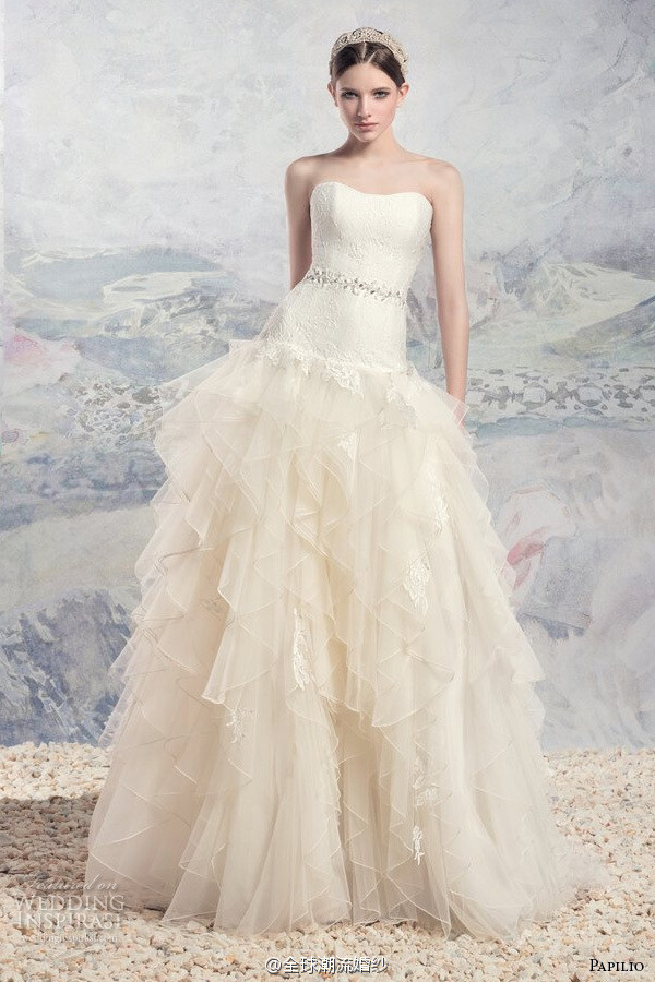 Papilio 2016 Wedding Dresses &amp;quot;Swan Princess&amp;quot; Bridal Collection（八）