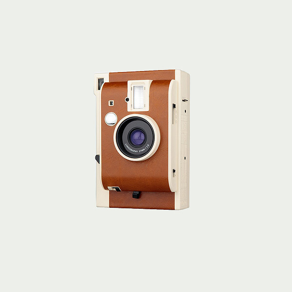 即物 Lomography拍立得Lomo instant Sanremo相机套装琥珀真皮特别版