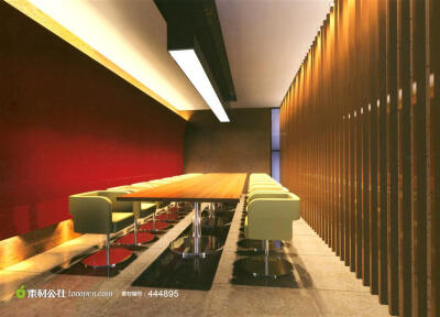 现代风格会议厅培训室商业空间模型