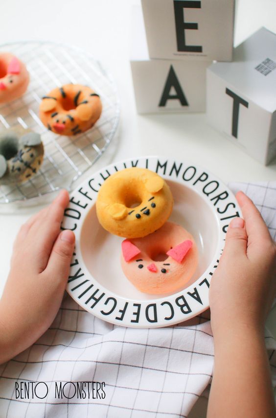 Winnie the Pooh and Friends donuts #bento: