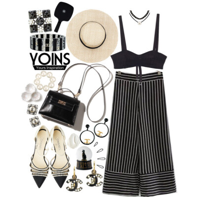 @yoinscollection @loveyoins #yoins #yoinscollection #loveyoins STRIPE TROUSERS:https://goo.gl/IYfulb PEARL NECKLACE:https://goo.gl/ncXXiK PEARL HAIR BRACELET:https://goo.gl/tyf4BY HAT:https://goo.gl…