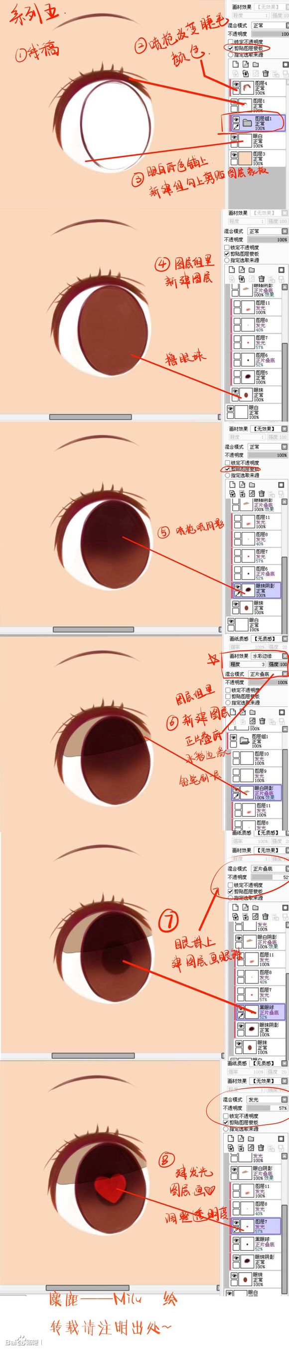 【眼睛系列五】更新点击展开，查看完整图片