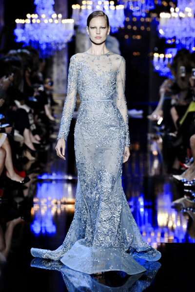 暗夜精灵 | Elie Saab FW 2014 Highlights