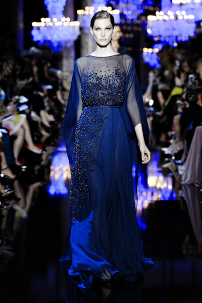 暗夜精灵 | Elie Saab FW 2014 Highlights