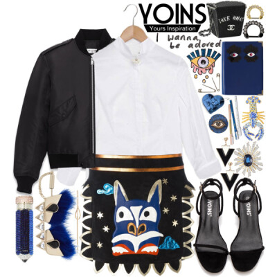 TOP:https://goo.gl/xRa9tp SANDALS:https://goo.gl/xQDs5P EARRINGS:https://goo.gl/cKDwfq Join YOINS group to win $30! (http://www.polyvore.com/your%20inspiration/group.show?id=186501) (http://www.polyv…