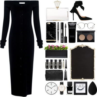 A fashion look from November 2016 featuring sweater dresses, suede pumps and handbag purse. Browse and shop related looks.