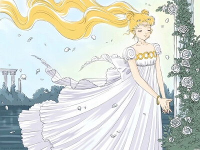 #美少女战士#二次元少女卡通壁纸头像/ 月亮公主倩尼迪月光代表爱的语言