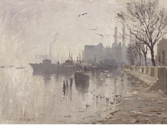 来自英国艺术家 Edward Seago R.W.S. (British, 1910-1974) 风光绘画作品一组 (转)