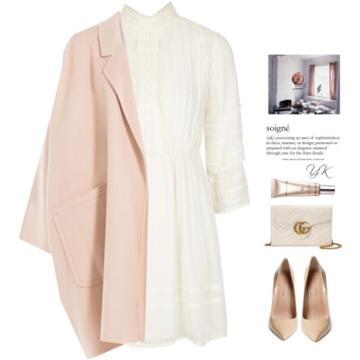 #Gucci #white #pink #pastel #casual #luxury #fashion #event #glamour #cute #style