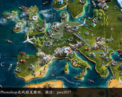 ING - The World Is Business : Full 3D investment map that we did for ING headquatersin Netherlands in collaboration with... 设计师QQ群，初级群：313786390 中级群：194149742 高级群：232185075 大神级：31…