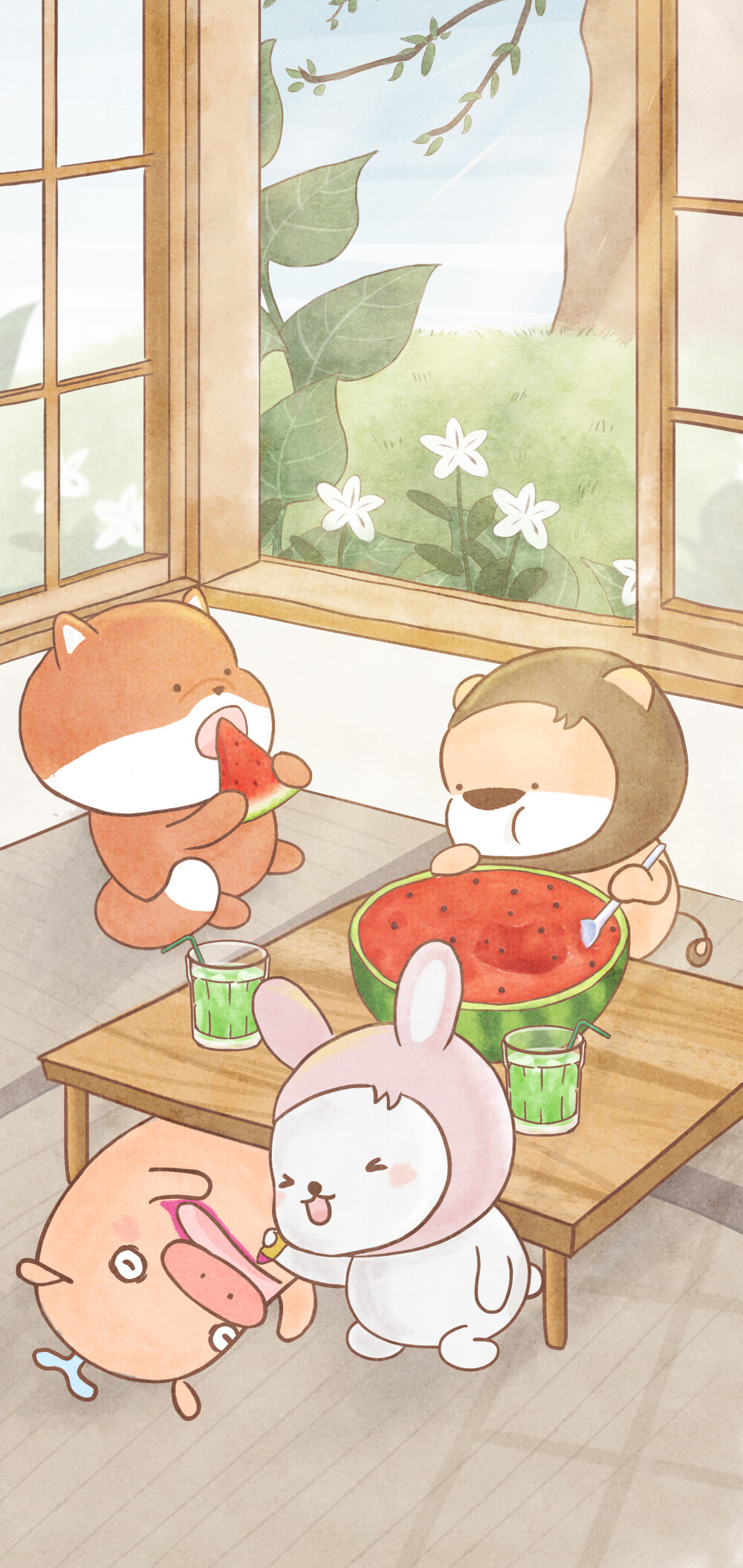 小狮子赛几平台百万粉海报