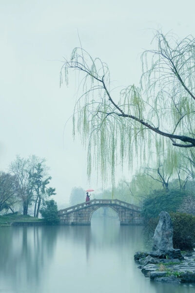 风景水彩素材